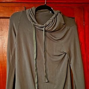 Olive long sleve shirt